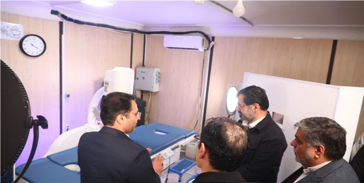 بخش سنگ‌شکن بیمارستان آیت‌الله گلپایگانی قم افتتاح شد