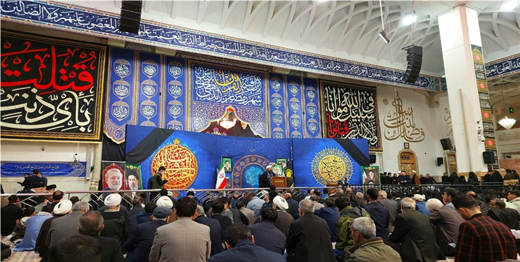مراسم بزرگداشت شهید لاریجانی در قم برگزار شد