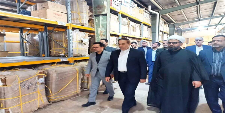بازدید معاون اجتماعی قوه قضائیه از انبار اموال تملیکی قم