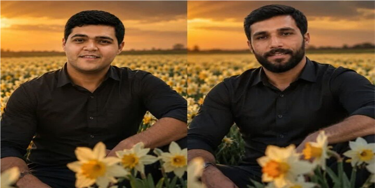 پیکر دو شهید جنگ رمضان در قم تشییع و در فردو آرام می‌گیرند