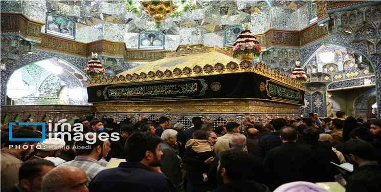 تحویل سال ۱۴۰۵ در حرم حضرت معصومه (س)
