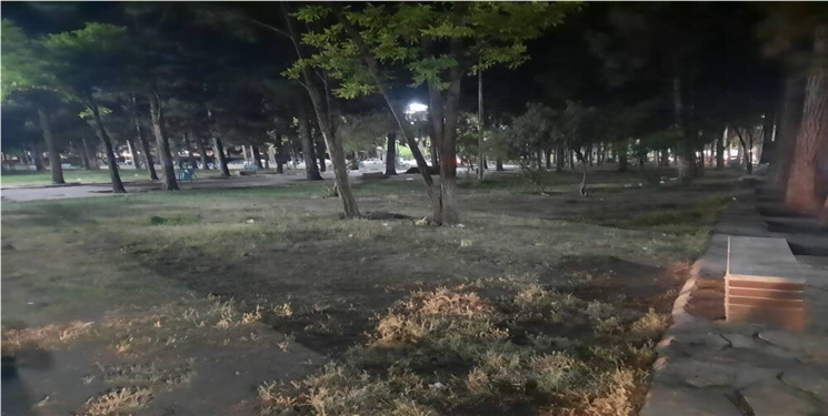 روشنایی بوستان‌های قم ۶۰ درصد کاهش یافت